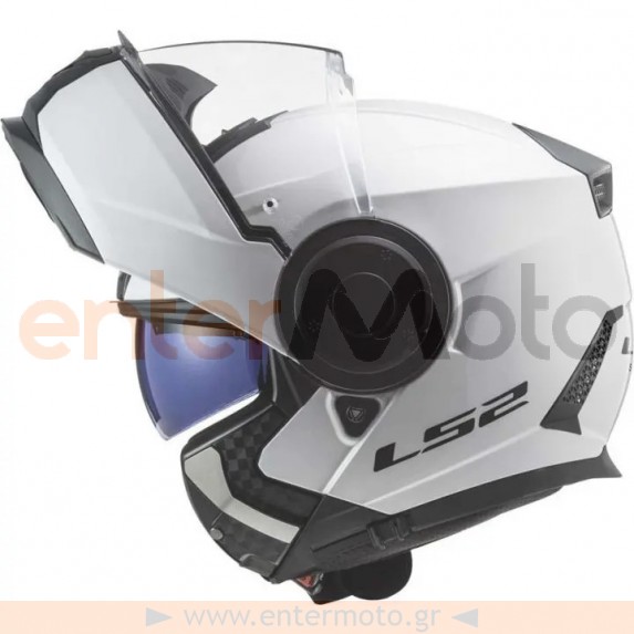 Σπαστό κράνος μηχανής LS2 FF902 Scope White