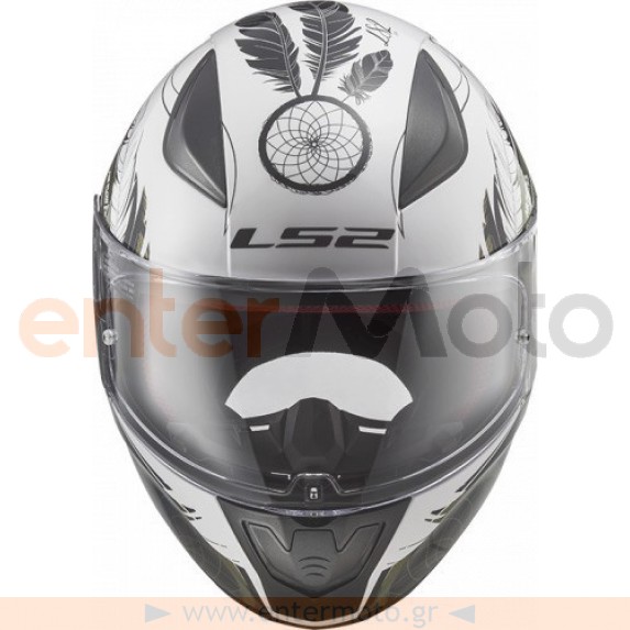 Κράνος LS2 FF353 Rapid Boho White Black Pink