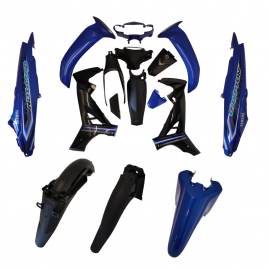 Πλαστικά σετ (κουστούμι) μπλε χρώμα για Yamaha Crypton T 110c