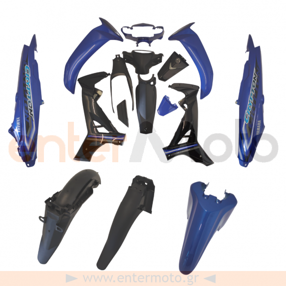 Πλαστικά σετ (κουστούμι) μπλε χρώμα για Yamaha Crypton T 110c