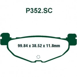 Τακάκια Πίσω Premier P352SC