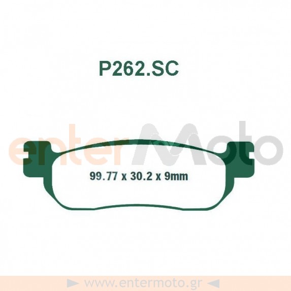 Τακάκια Εμπρός Premier P262SC Για Yamaha F1ZR