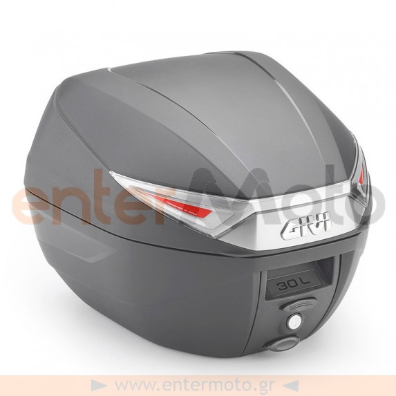 Κεντρική Βαλίτσα Givi C30NT 30 Λίτρων Με Φιμέ Ανακλαστικό